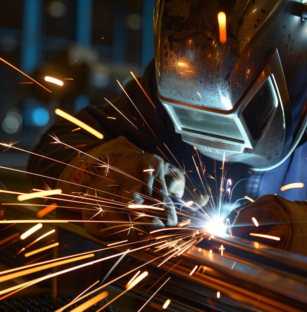 Alliance Fabricating complex welding on Heat Exchanger